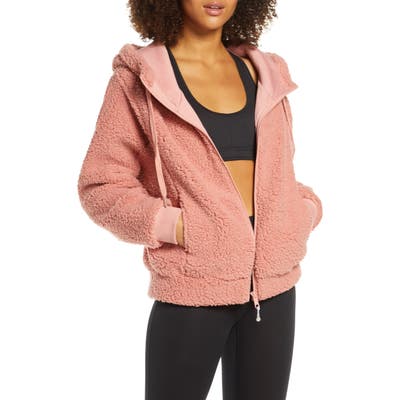 Zella Farrah Hooded Fleece Jacket