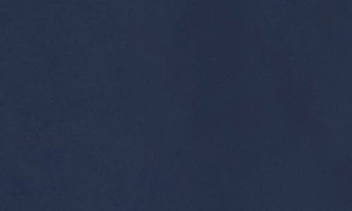 Maggy London Twist Neck Long Sleeve Midi Dress In Twilight/navy