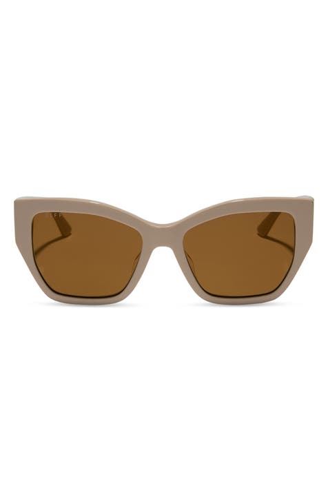 Beige cat eye orders sunglasses