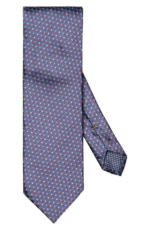 Eton Triangles Silk Tie in Navy at Nordstrom