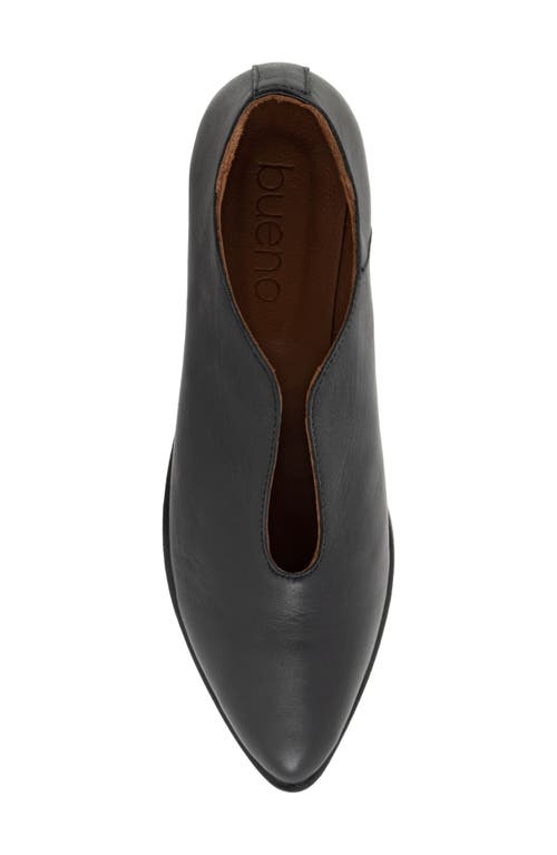 Bueno Berkley Pointed Toe Loafer In Black