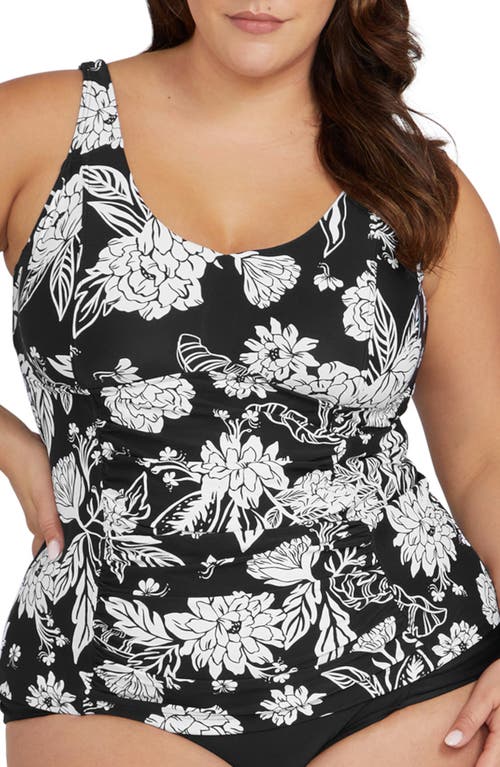 Artesands Raphael Tankini Top in Black at Nordstrom, Size 10 Us