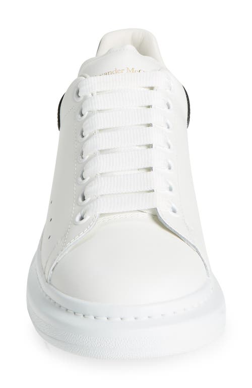 Shop Alexander Mcqueen Oversized Sneaker In White/black