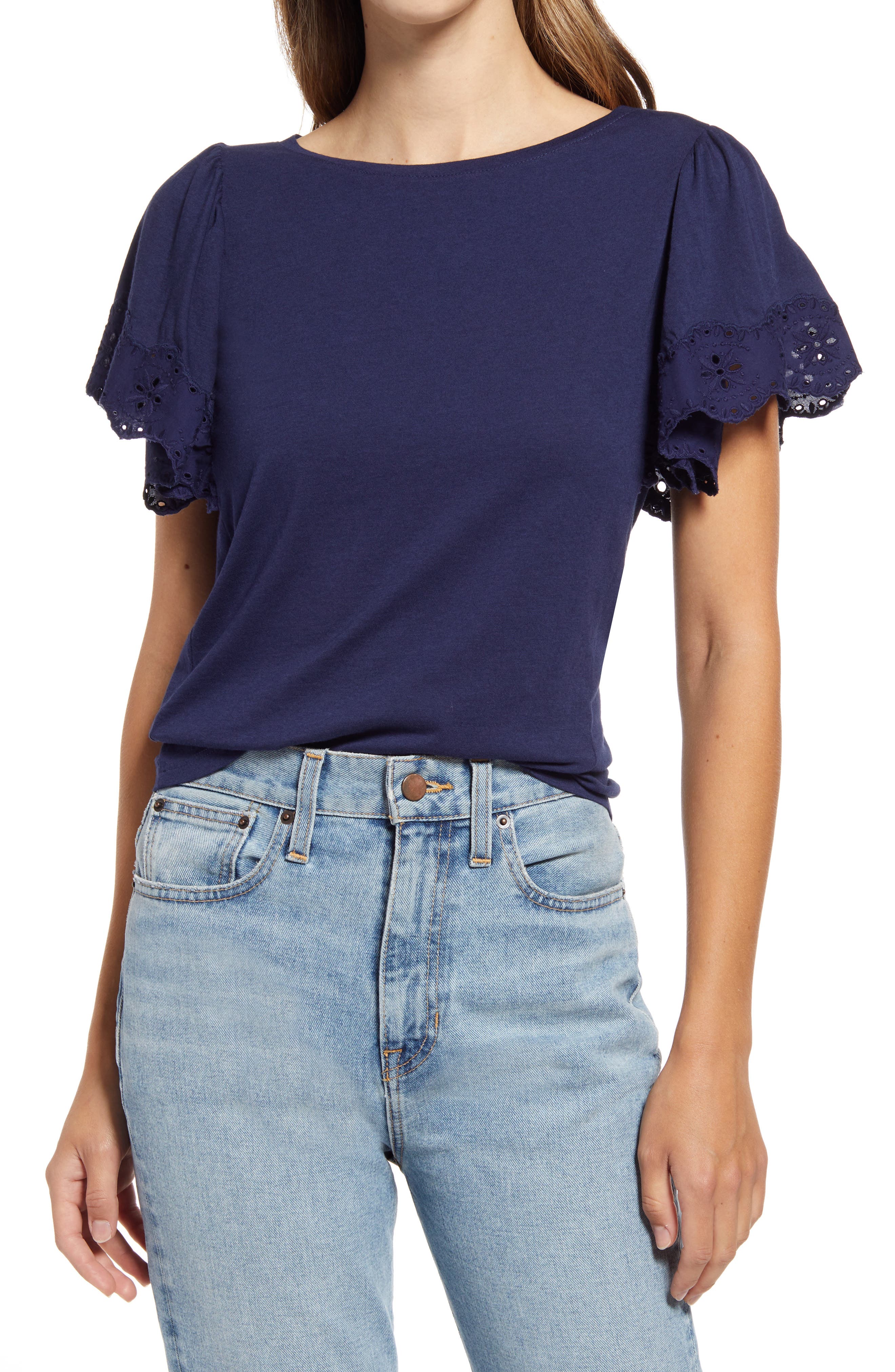 Haut Sans Manches Femme SO - Col Bateau, Noir - Taille M - Coton/Spandex - Occasion Très Bon état