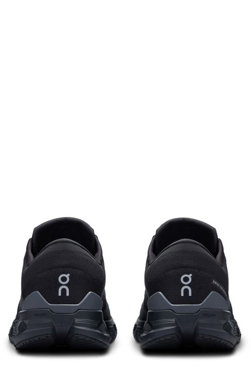 On Cloud X 4 Sneakers Black Eclipse In Black/eclipse