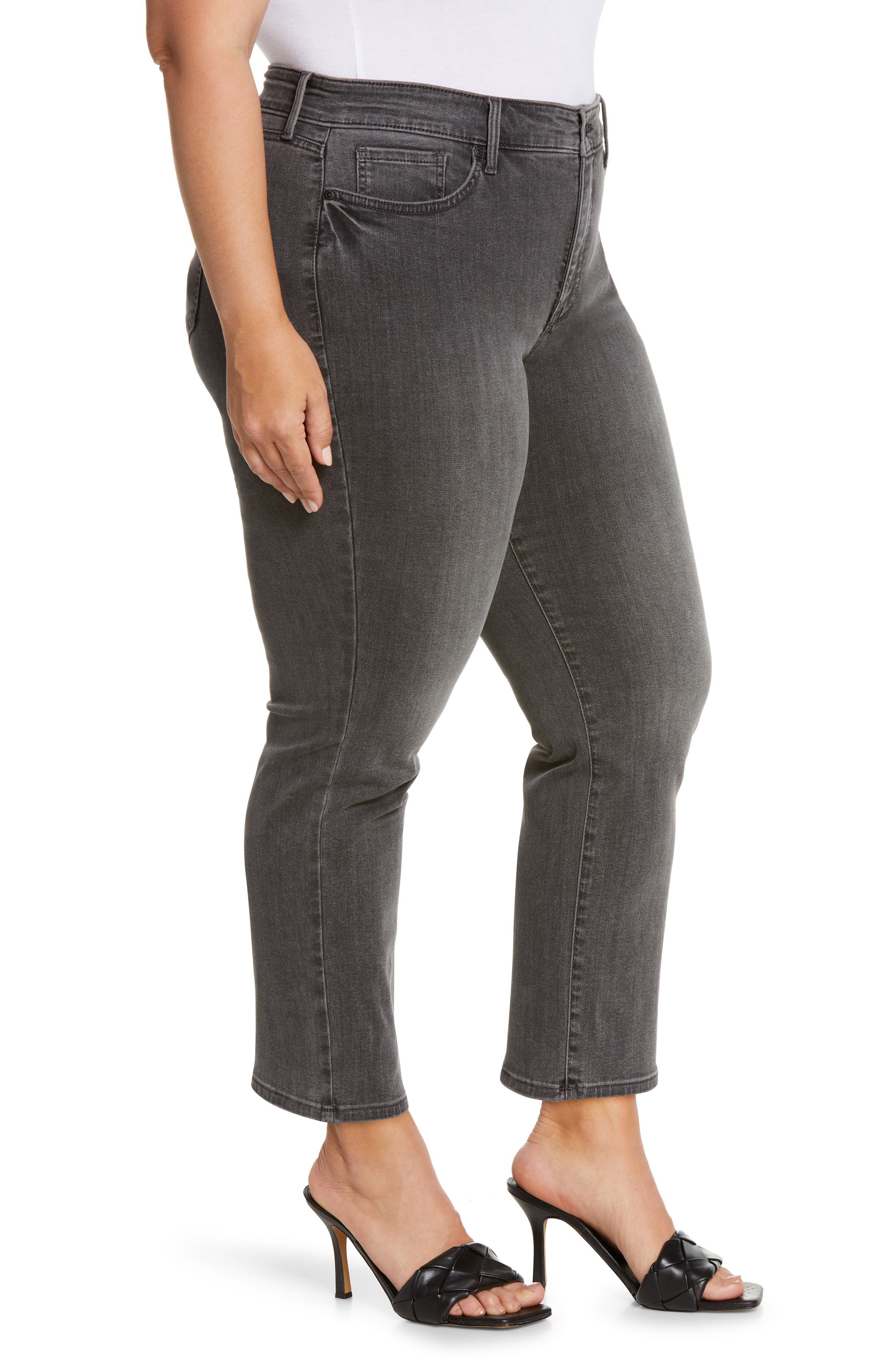 NYDJ Marilyn Ankle Straight Leg Jeans 