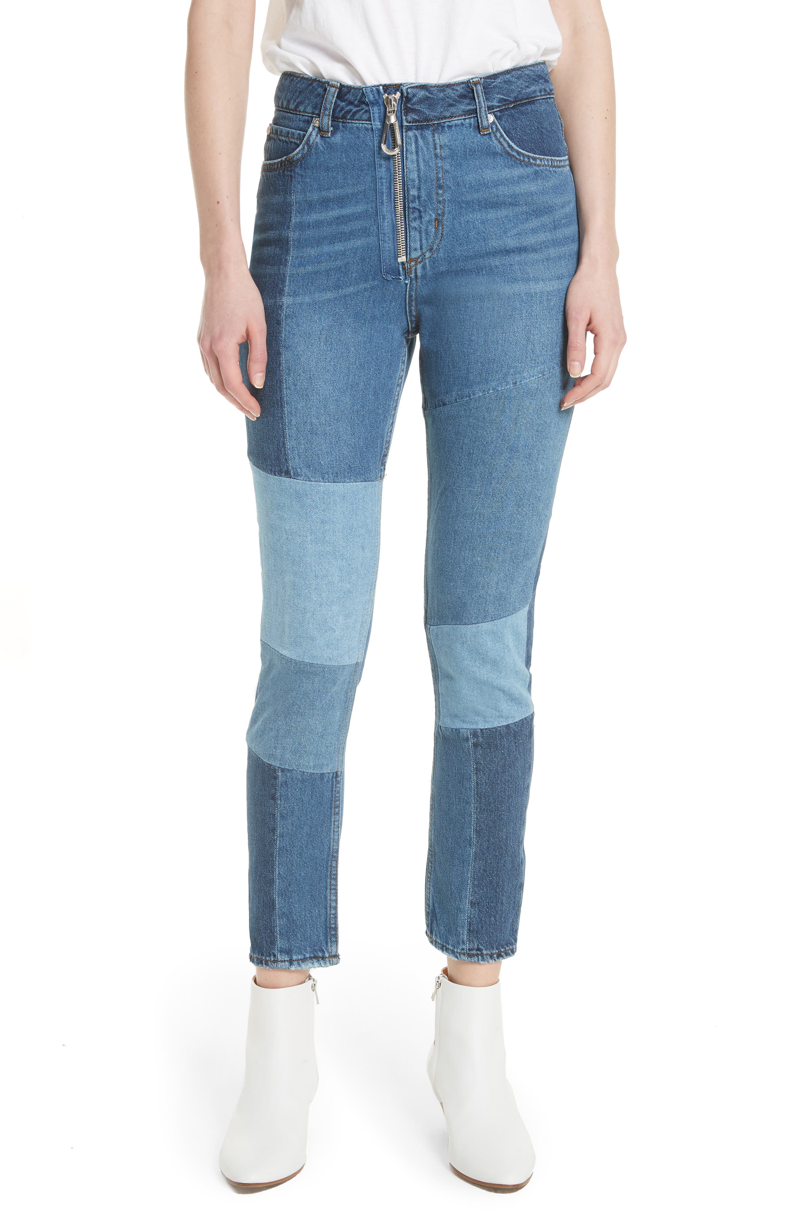 sandro Patch Skinny Jeans | Nordstrom