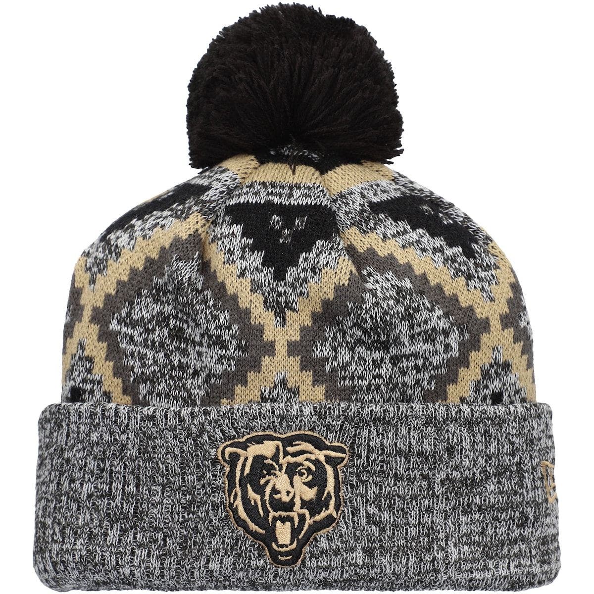 new era bears knit hat