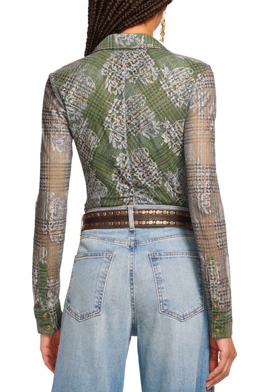 RAMY BROOK RAMY BROOK HAMILTON PLAID JACQUARD BUTTON-UP SHIRT