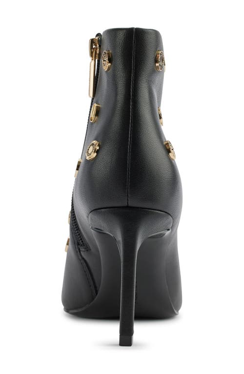 Shop Karl Lagerfeld Paris Saina Bootie In Black