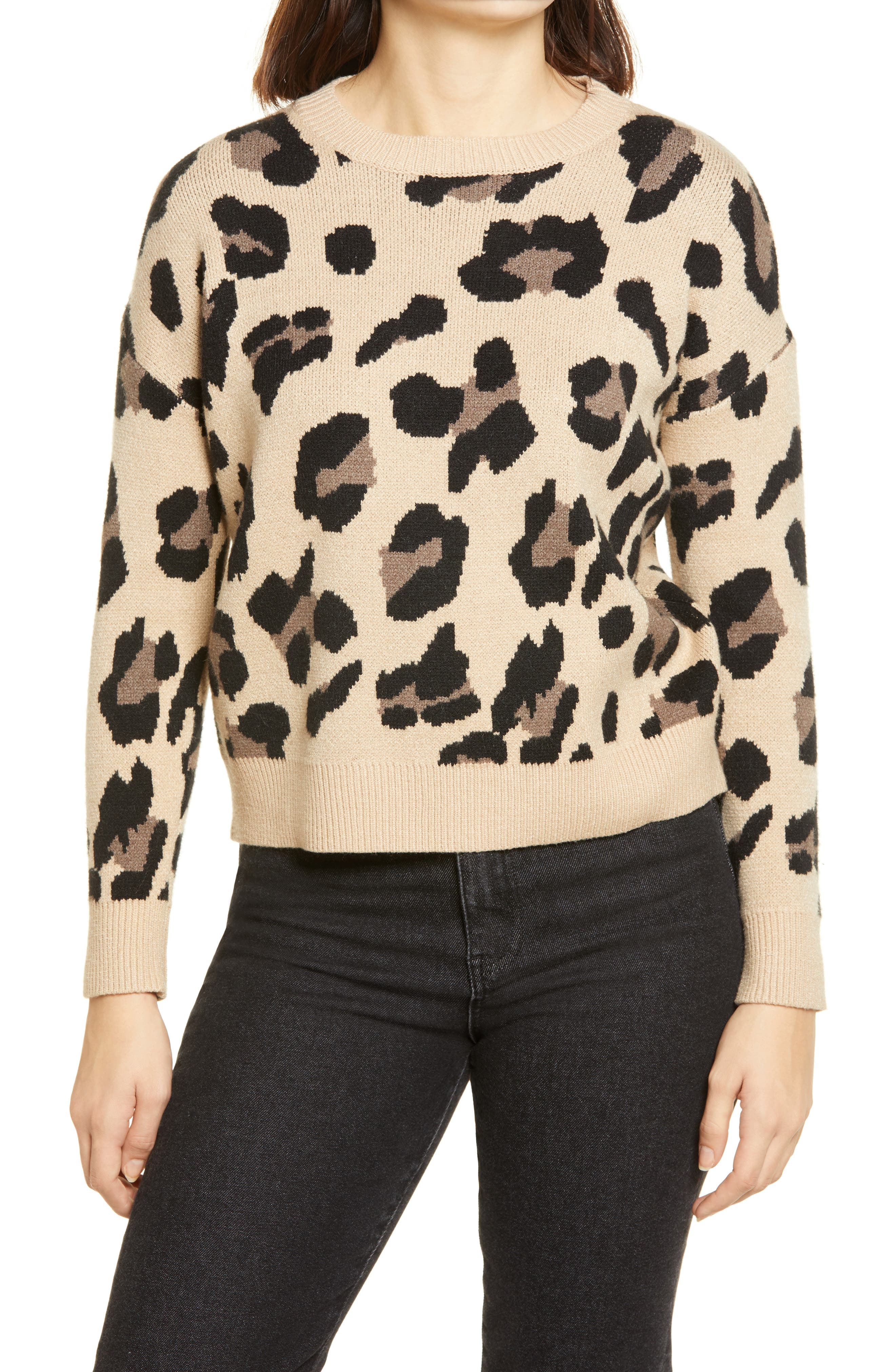 leopard sweater nordstrom