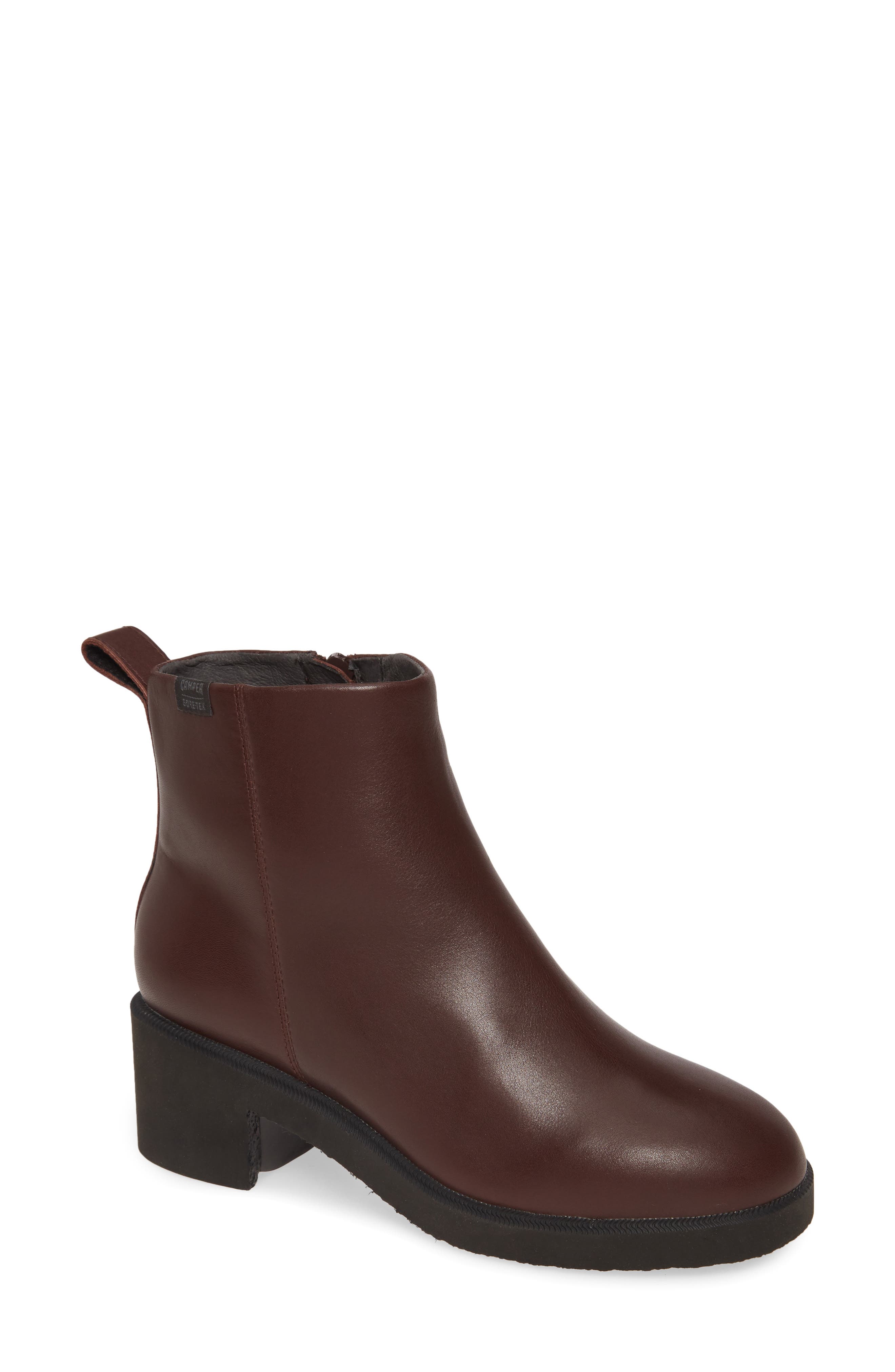 Camper Wonder Gore-Tex Waterproof Bootie, Burgundy