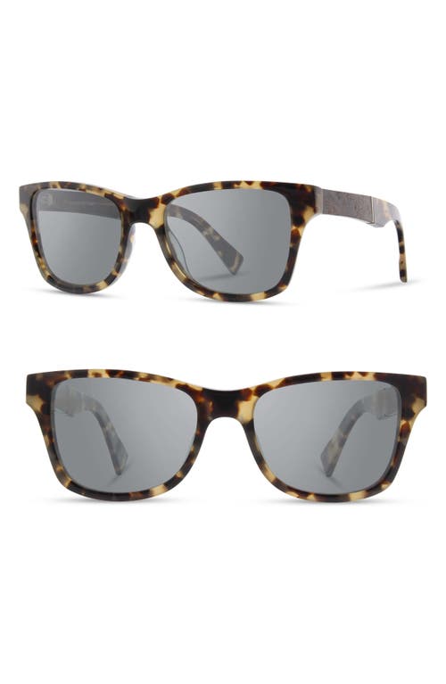 Shwood 'canby' 54mm Acetate & Wood Sunglasses In Brown
