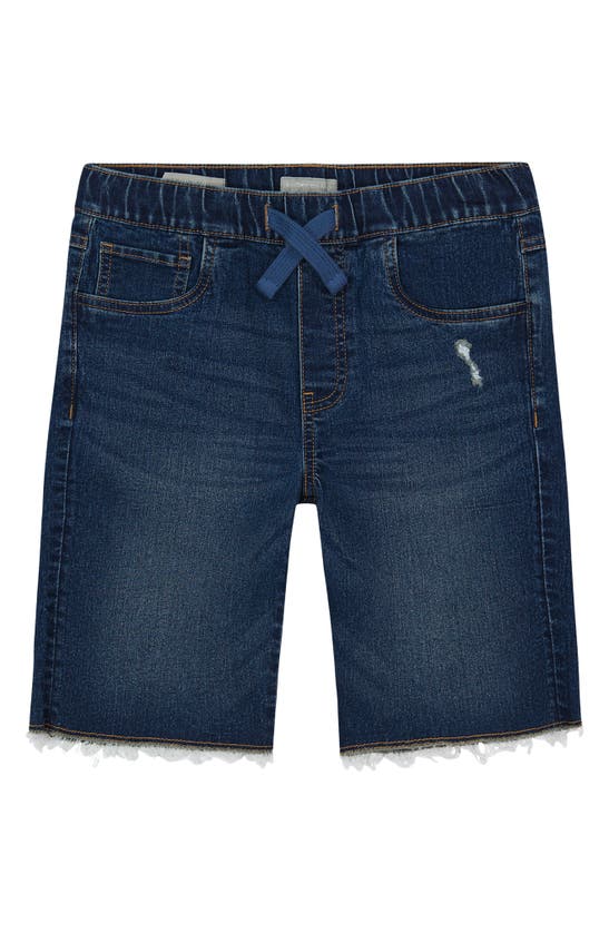 Shop Lucky Brand Kids' Pull-on Denim Shorts In Raleigh