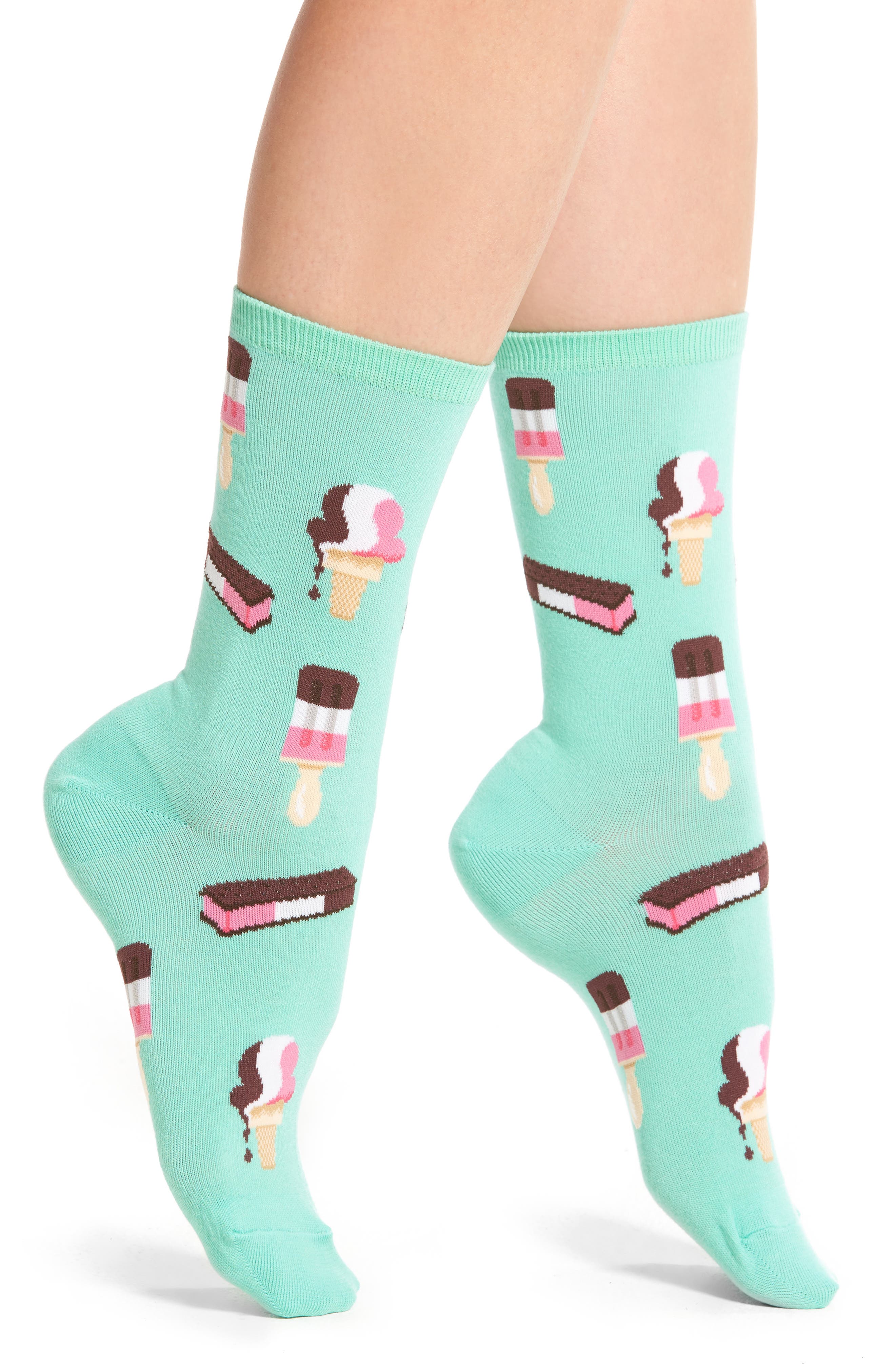 Hot Sox Ice Cream Crew Socks Nordstrom