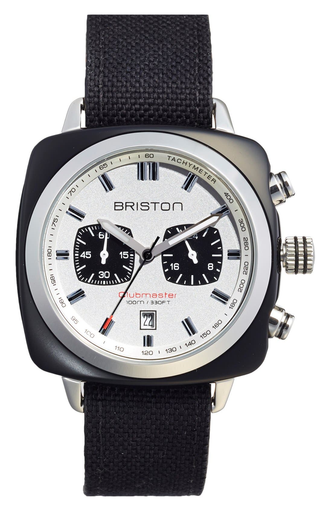 Briston Watches Chronograph Watch, 42mm x 42mm Nordstrom