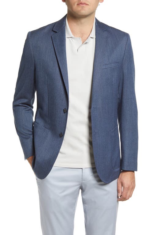 Haven Twill Wool Blend Sport Coat in Blue
