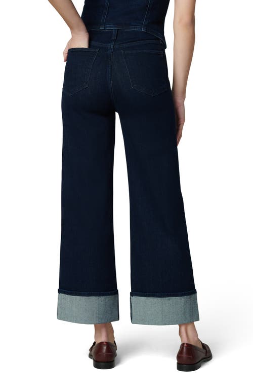 Shop Joe's The Trixie Cuffed Wide Leg Trouser Jeans In Dont Worry