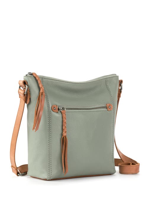 Shop The Sak Ashland Leather Crossbody In Meadow