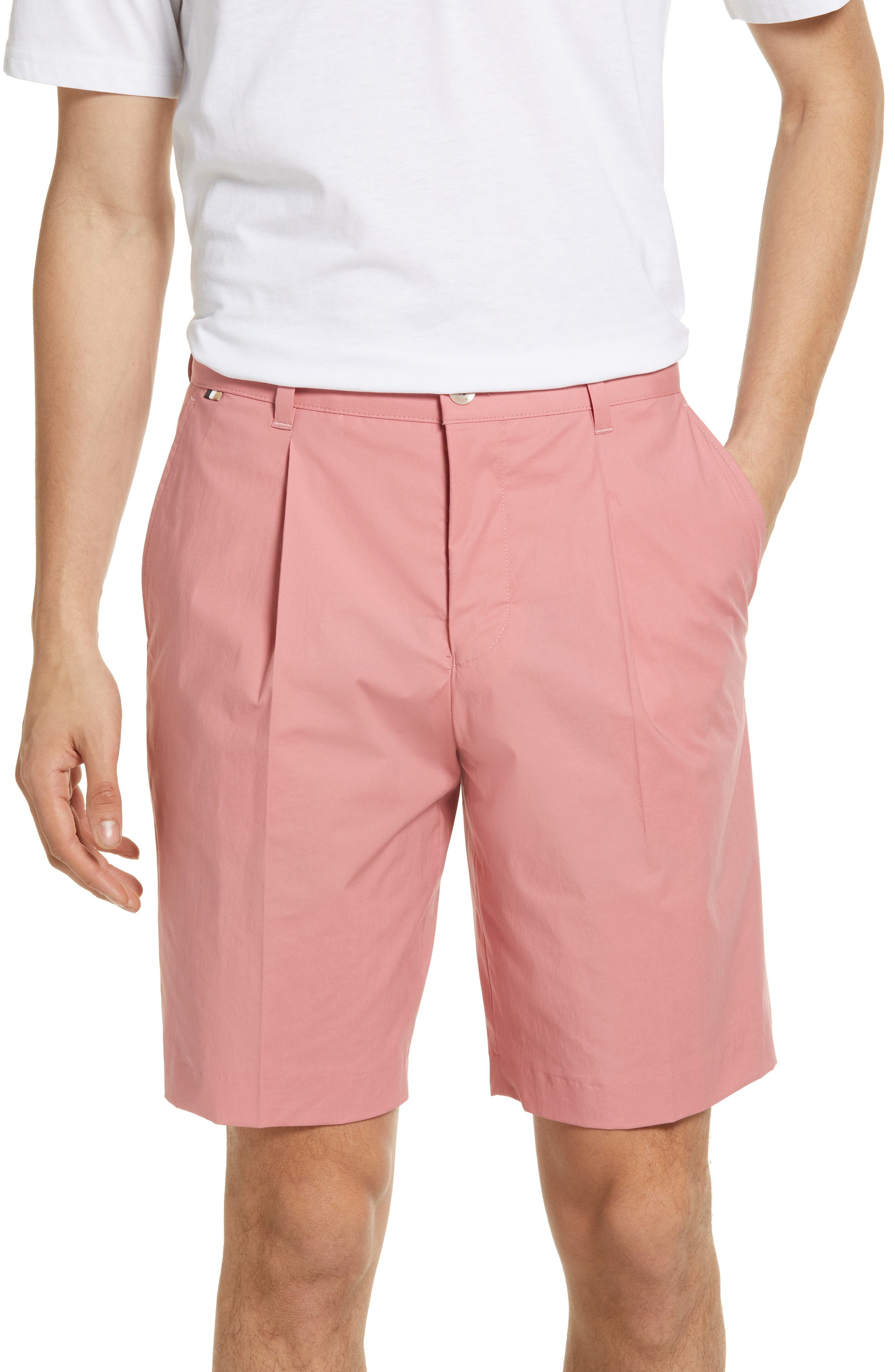 PT01 Cotton Classic Chino Shorts in Pink for Men Mens Clothing Shorts Formal shorts and chino shorts 