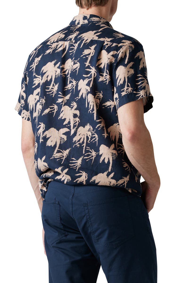 Rodd & Gunn Haskell Point Short Sleeve Linen Button-Up Shirt ...
