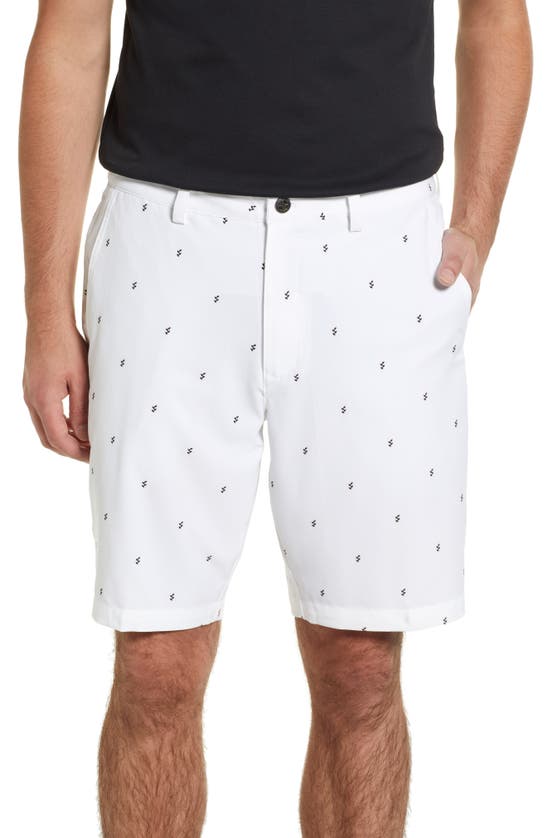 Black Clover Vincent Golf Shorts In White/ Black ModeSens