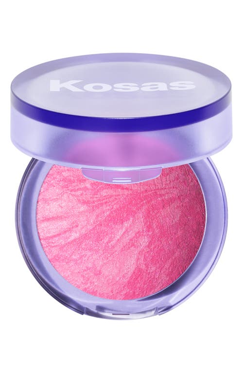 Kosas Blush Is Life Baked Talc-free Dimensional + Brightening Blush Butterflies 0.16 / 4.5 G In Butterflies