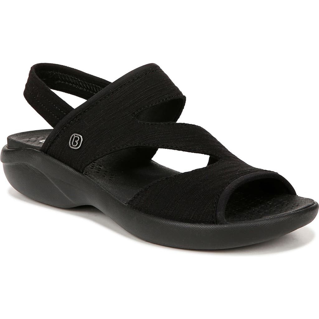 Shop Bzees Cleo Slingback Sandal In Black