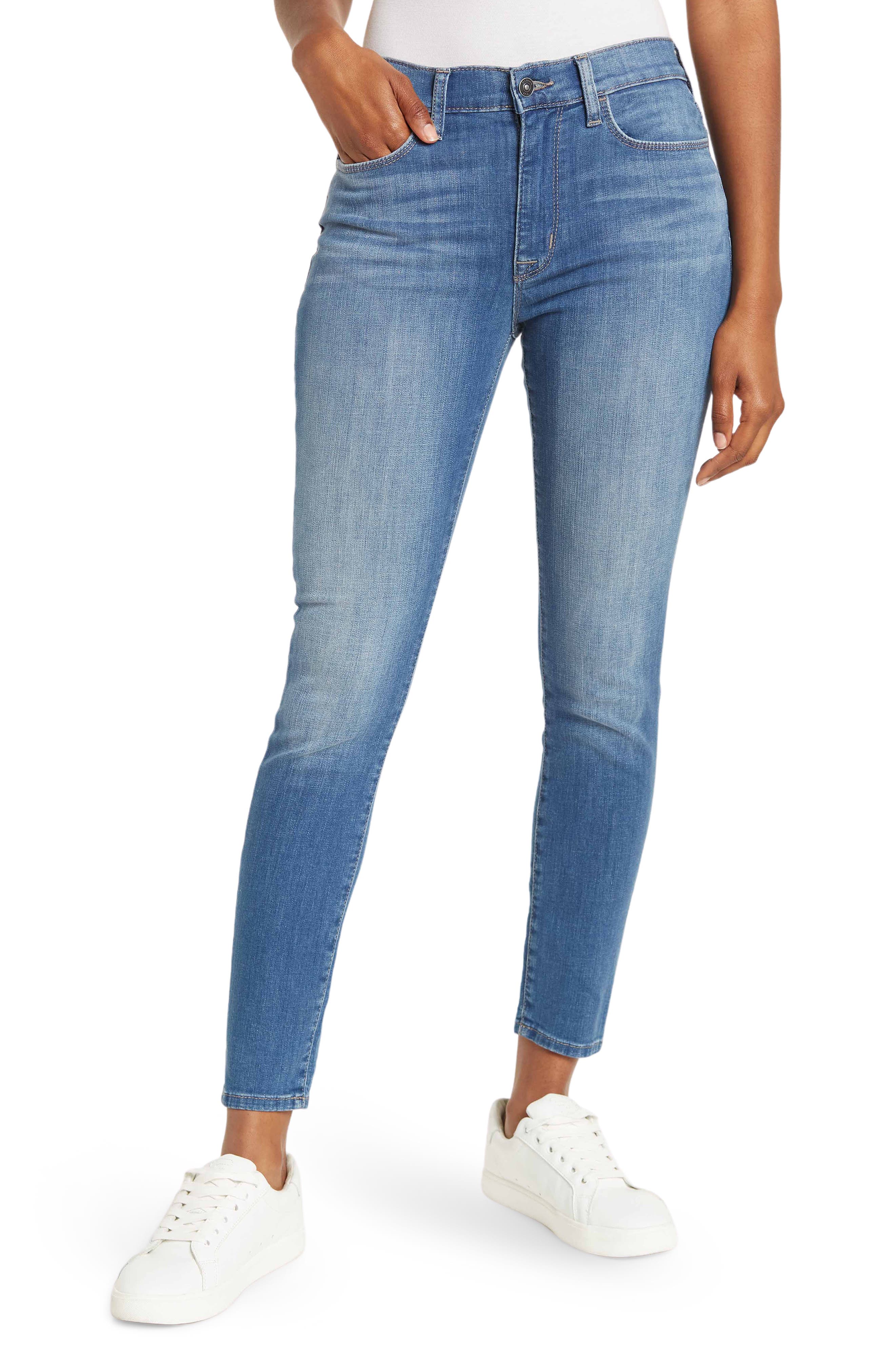 hudson blair high waist skinny jeans