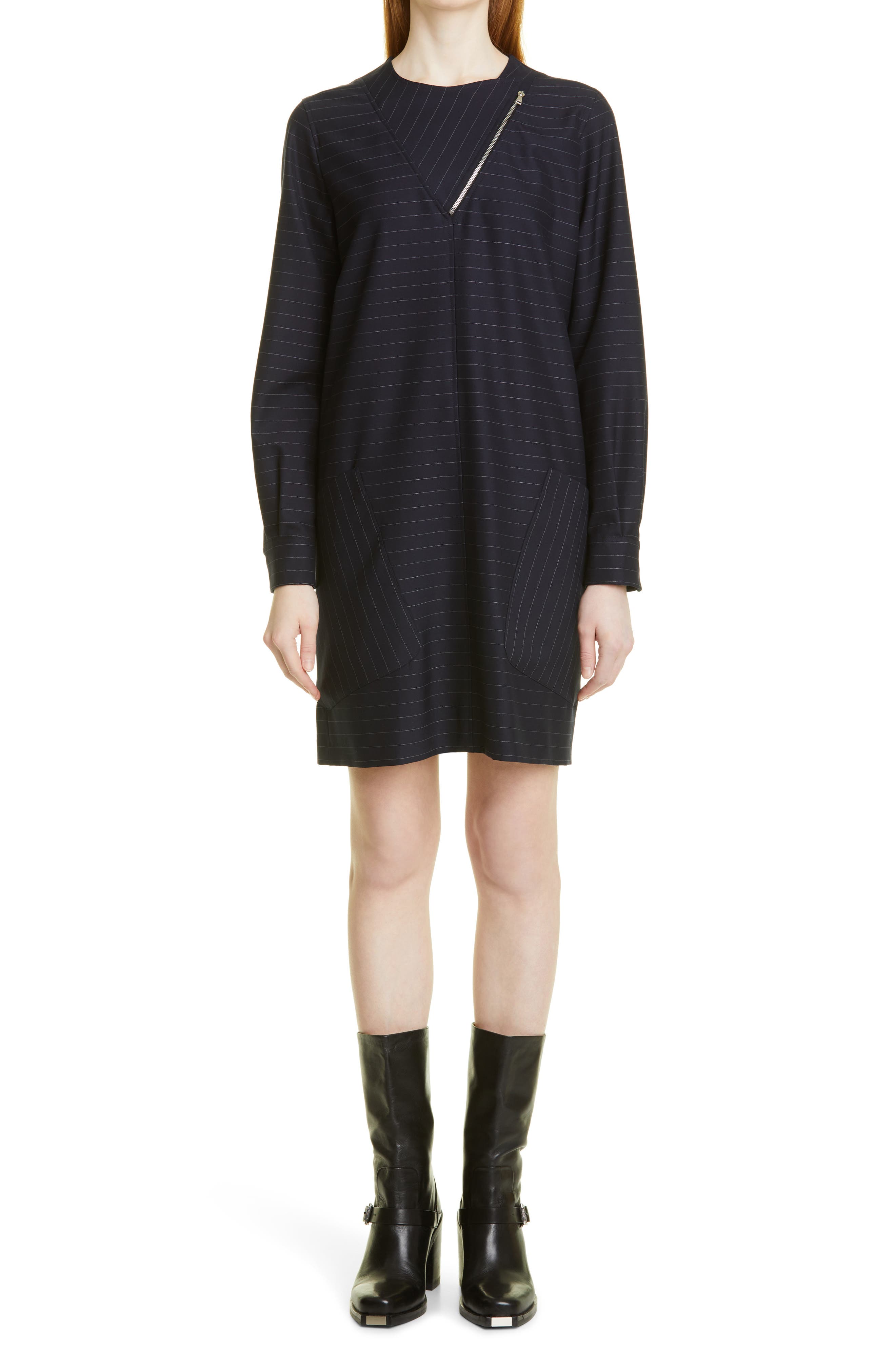 Max Mara Sigfrid Asymmetric Zip Neck 