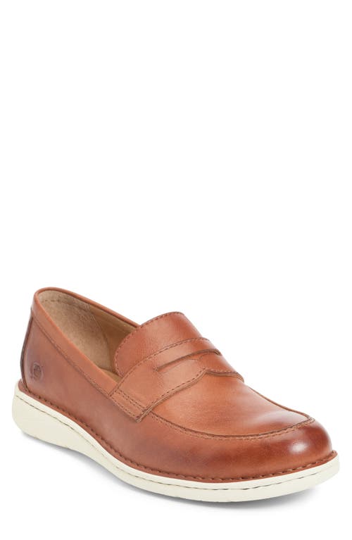 Taylor Penny Loafer in Brown