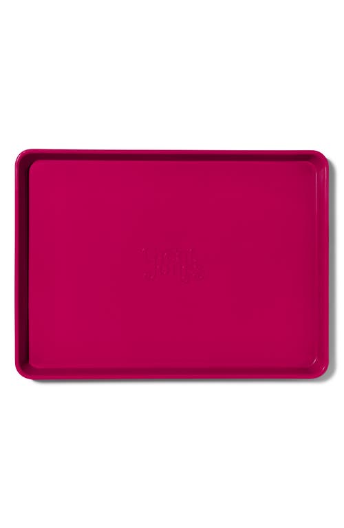 Great Jones Holy Sheet Nonstick Half Sheet Pan In Pink