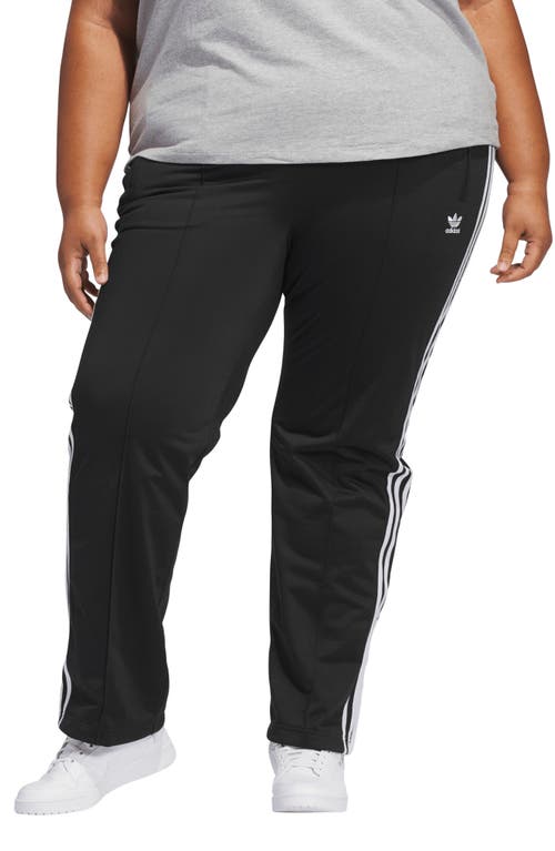 Shop Adidas Originals Adidas Adicolor Firebird Recycled Polyester Track Pants In Black/white