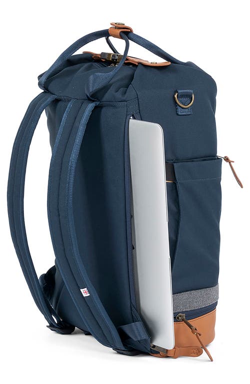 Shop Product Of The North Avalon Sustainable Convertible Diaper Backpack In Navy