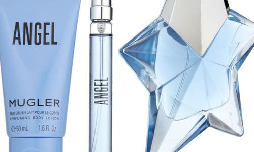 Mugler Angel By  Eau De Parfum 3-piece Gift Set $206 Value In No Color