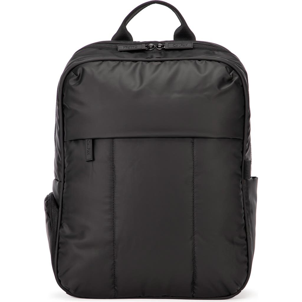 Calpak Luka 15 Inch Laptop Backpack In Matte Black