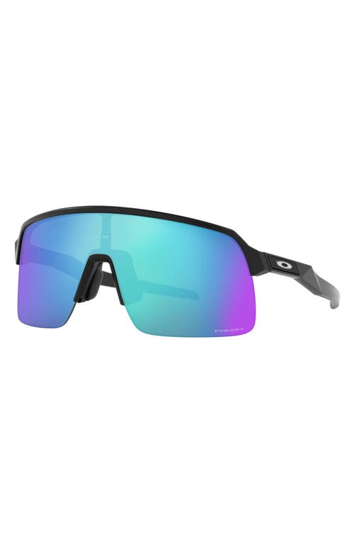 Oakley Sutro Lite Mask-frame Sunglasses In Matte Black/prizm Sapphire