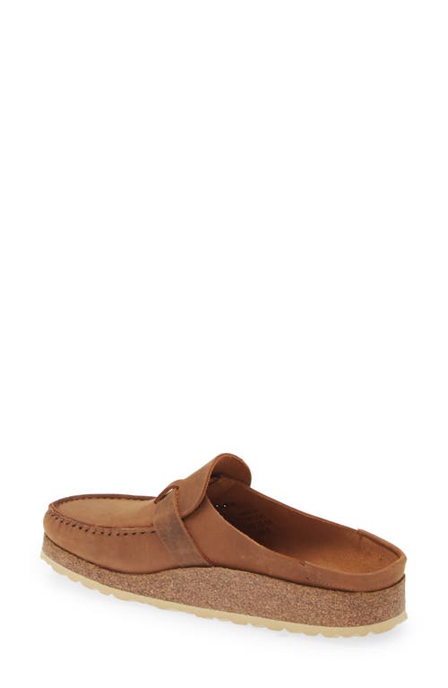 Shop Birkenstock Buckley Clog In Cognac