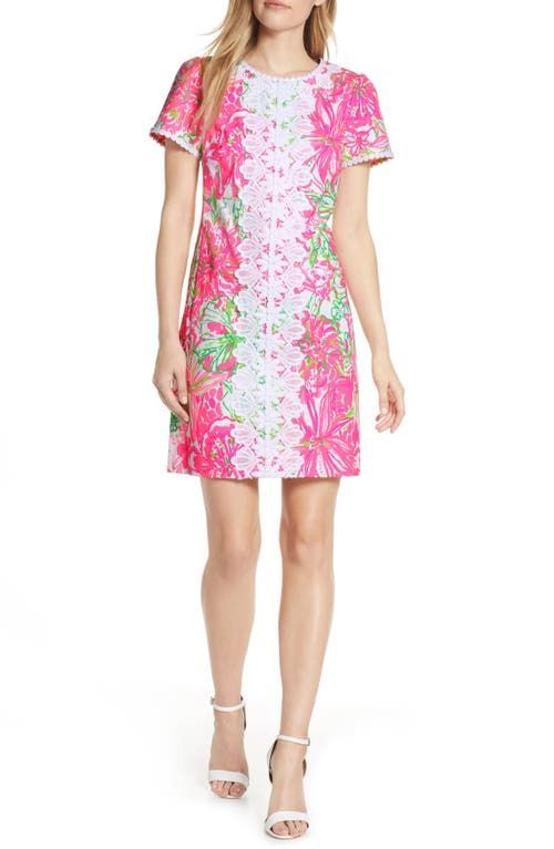 Lilly Pulitzer® Maisie Stretch Piqué Shift Dress in Resort White Koala Me Maybe 