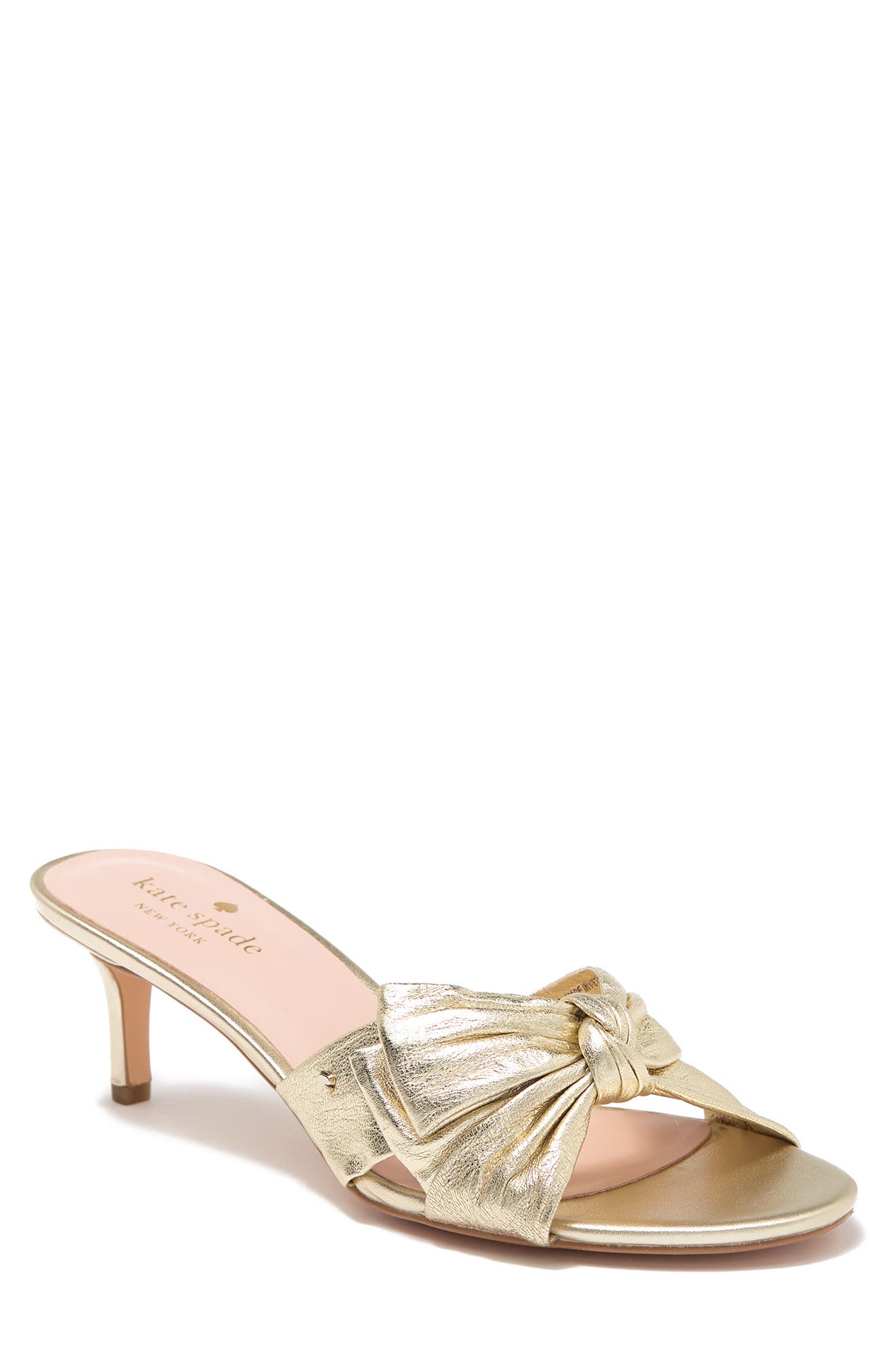 kate spade mules bow