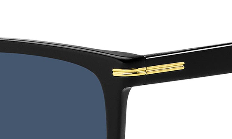 Hugo Boss 55mm Square Sunglasses In Black