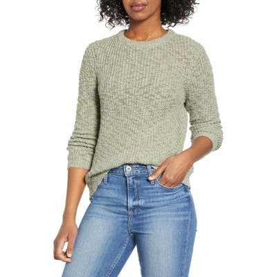 Ceny Nubby Crewneck Sweater, Green