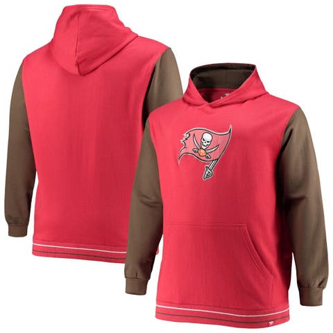 Women's Fanatics Branded Red/White Tampa Bay Buccaneers Block Party Team  Authentic Quarter-Zip Jacket