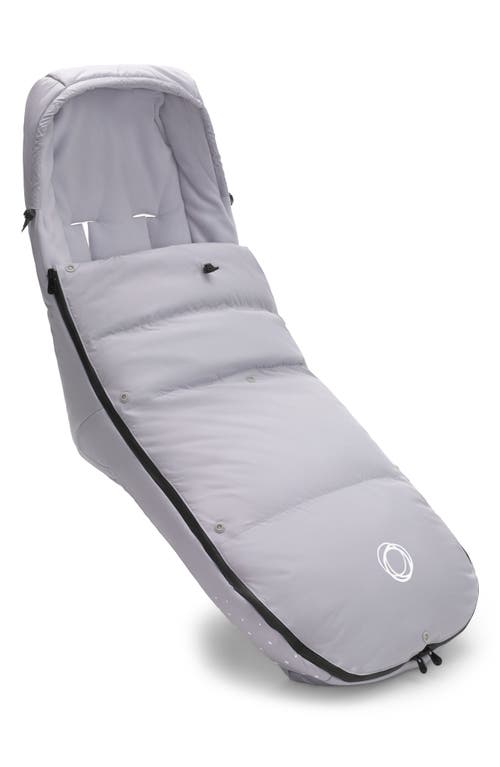 Bugaboo Water Repellent Down & Feather Stroller Footmuff in Misty Grey at Nordstrom