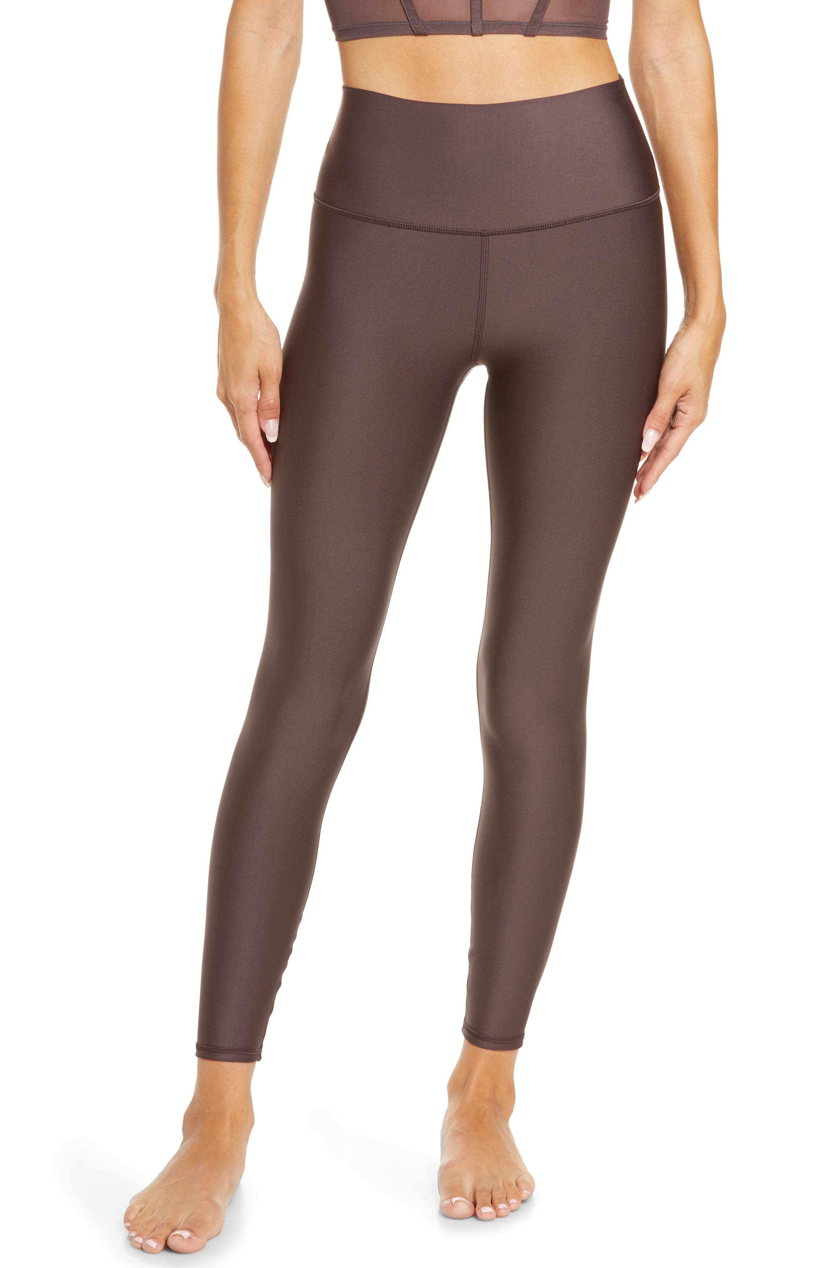 brown leggings for women