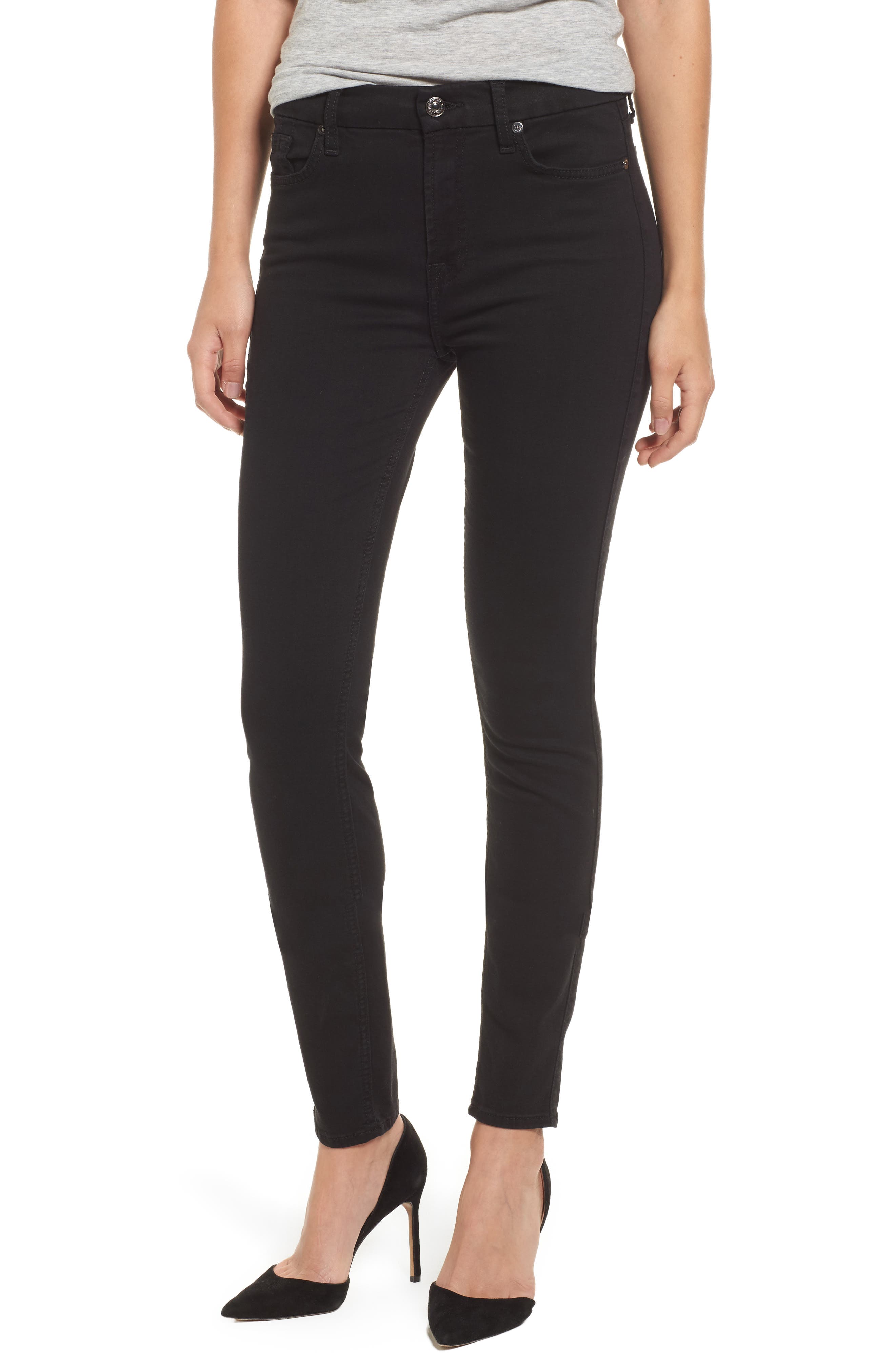 seven for all mankind black jeans