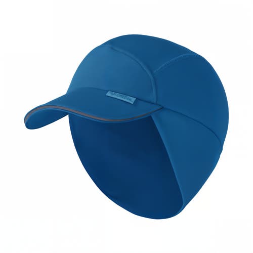 Uv Skinz Active Ponytail Fleece Hat In Mykonos Blue