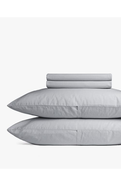 Shop Parachute Organic Cotton Sheet Set In Sky