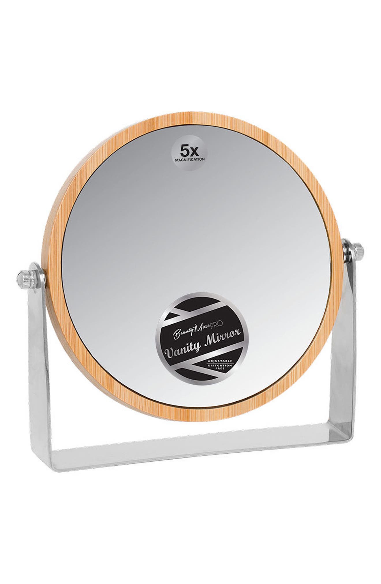 Beauty Muse 1x/5x Cosmetic Mirror With Metal Handle | ModeSens