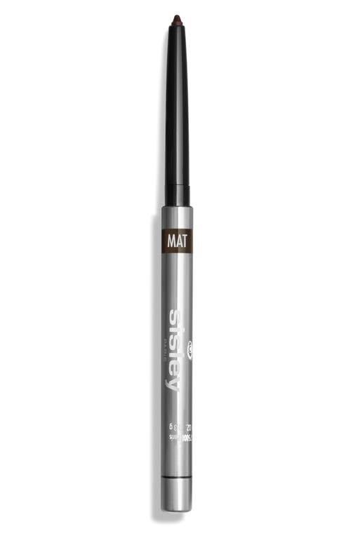 Sisley Paris Phyto-Khol Star Matte Eyeliner Pencil in 2 Matte Tonka at Nordstrom